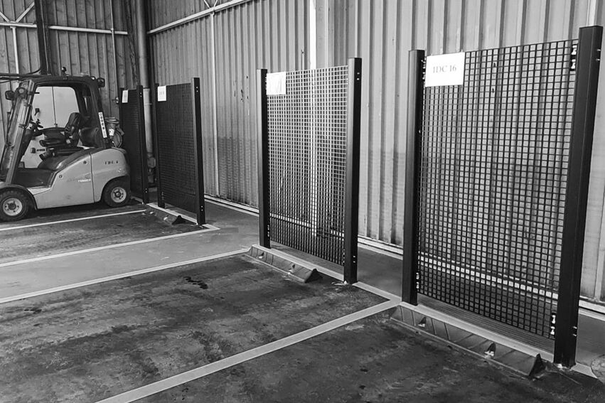 Boplan FLEX IMPACT® FE FENCE in einer realen Umgebung - Handläufe