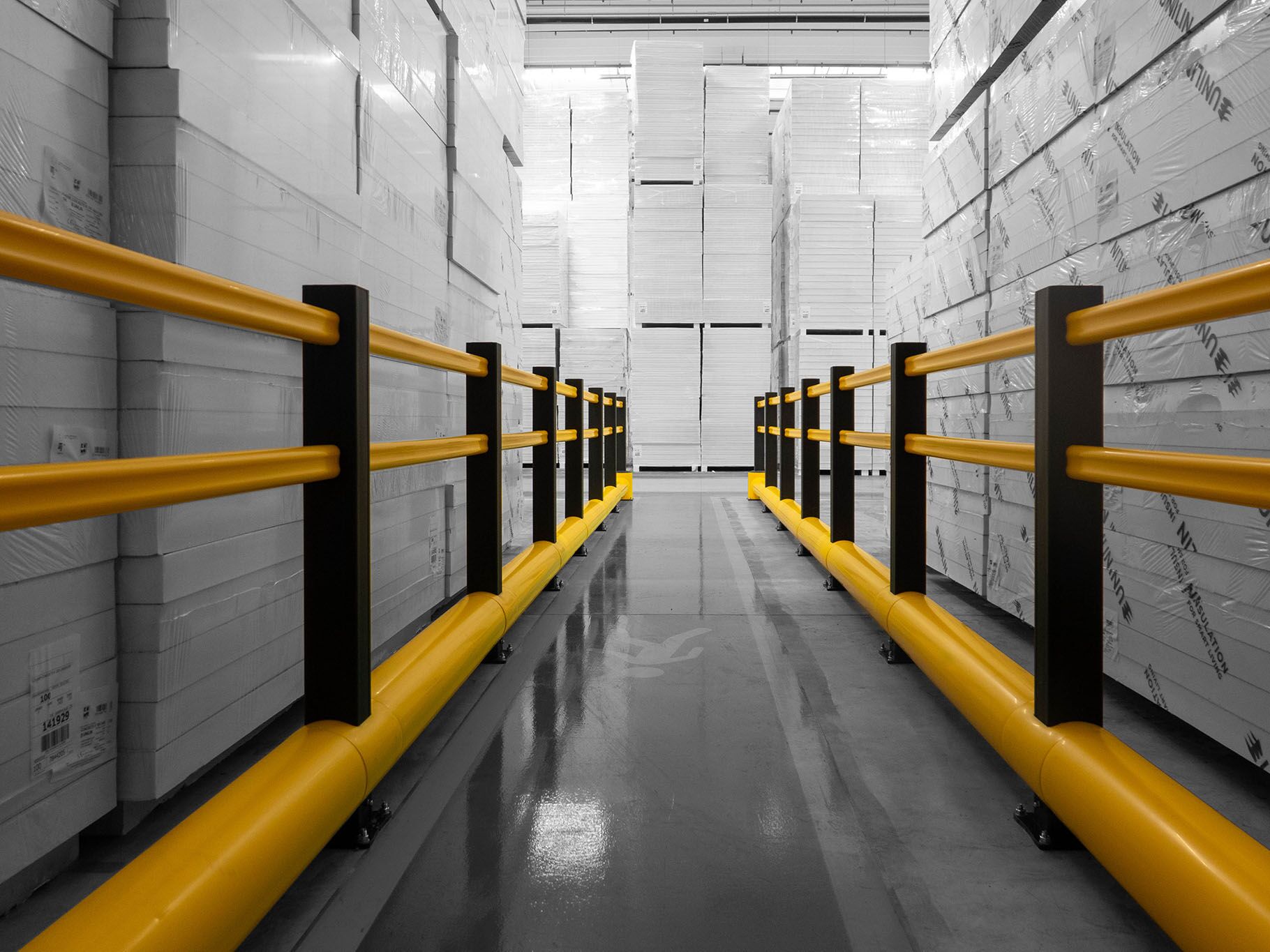 Yellow Boplan TB 260 PLUS in un impianto Unilin