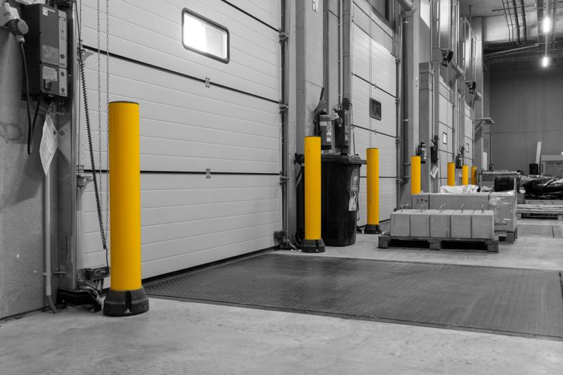 Boplan BO200R giallo in uno stabilimento Above And Beyond
