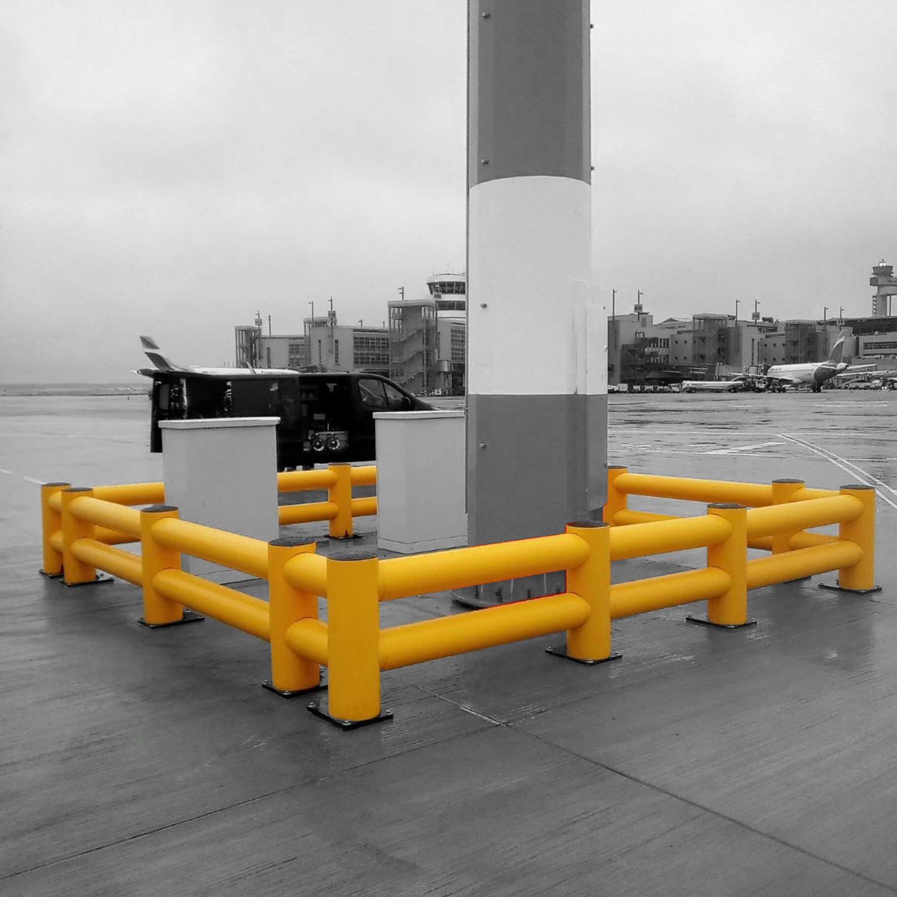Boplan FLEX IMPACT® TB Super Double en un entorno aeroportuario
