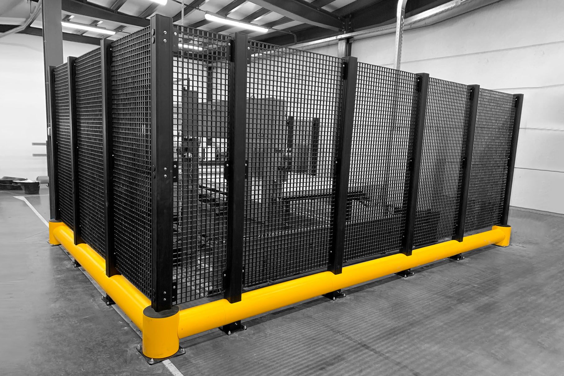 Boplan FLEX IMPACT® TB 260 FENCE as a safety solution to protect machinery and equipment