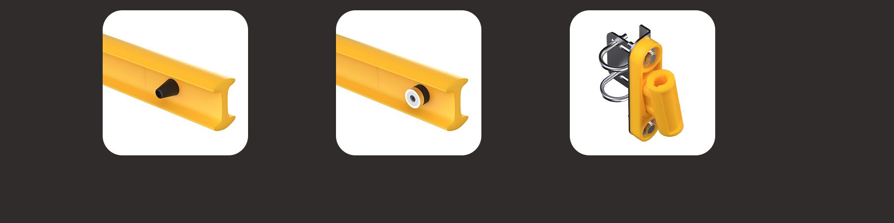 Overview of optional accessories for the Boplan SINGLE AXES GATE