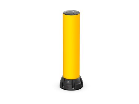 Render di un BO250T giallo - Dissuasore su sfondo bianco