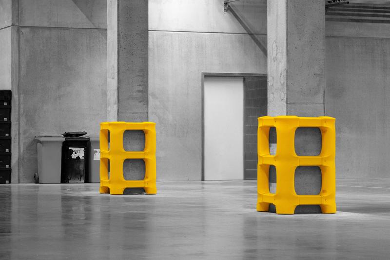 Boplan CP UNIVERSAL giallo in uno stabilimento Sleepworld
