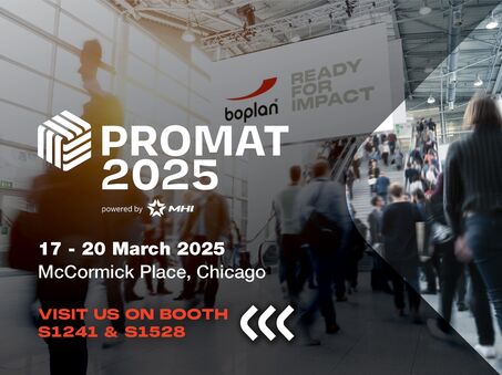 Picture of a Boplan exhibition participation at Promat in Chicago, United States