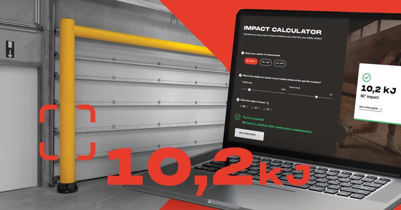 Boplan GP GOAL POST 250R giallo in uno stabilimento Above And Beyond con Boplan Impact Calculator
