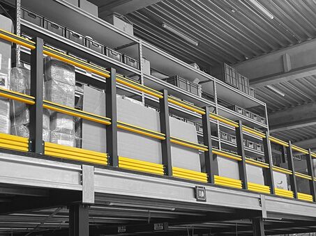 Boplan FLEX IMPACT® HD Mezza dans un environnement industriel