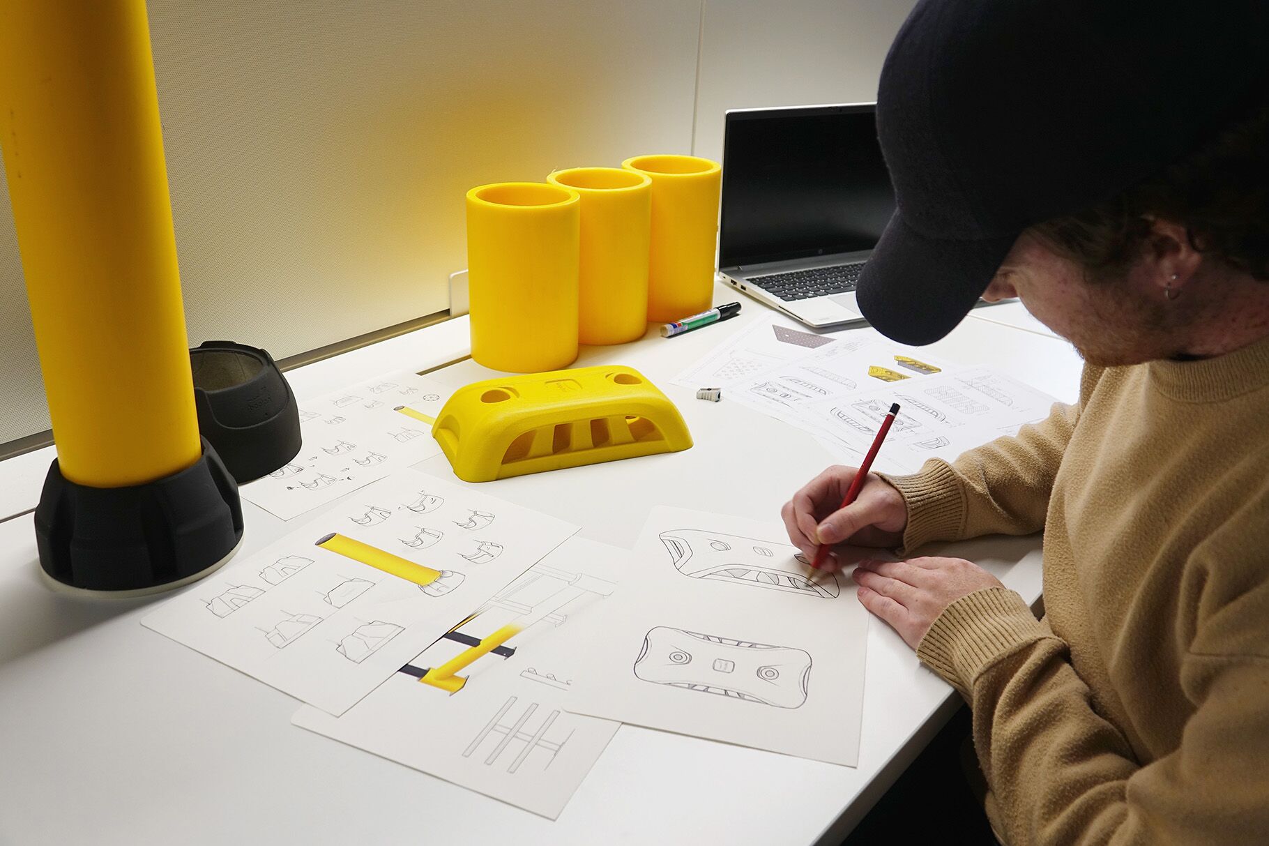 Photo of a Boplan R&D employee