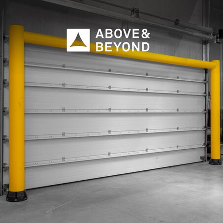 Yellow Boplan GP GOAL POST 250R in a Above And Beyond facility
