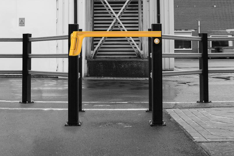 Boplan SINGLE AXES GATE w rzeczywistym środowisku - Bramka bezpieczeństwa