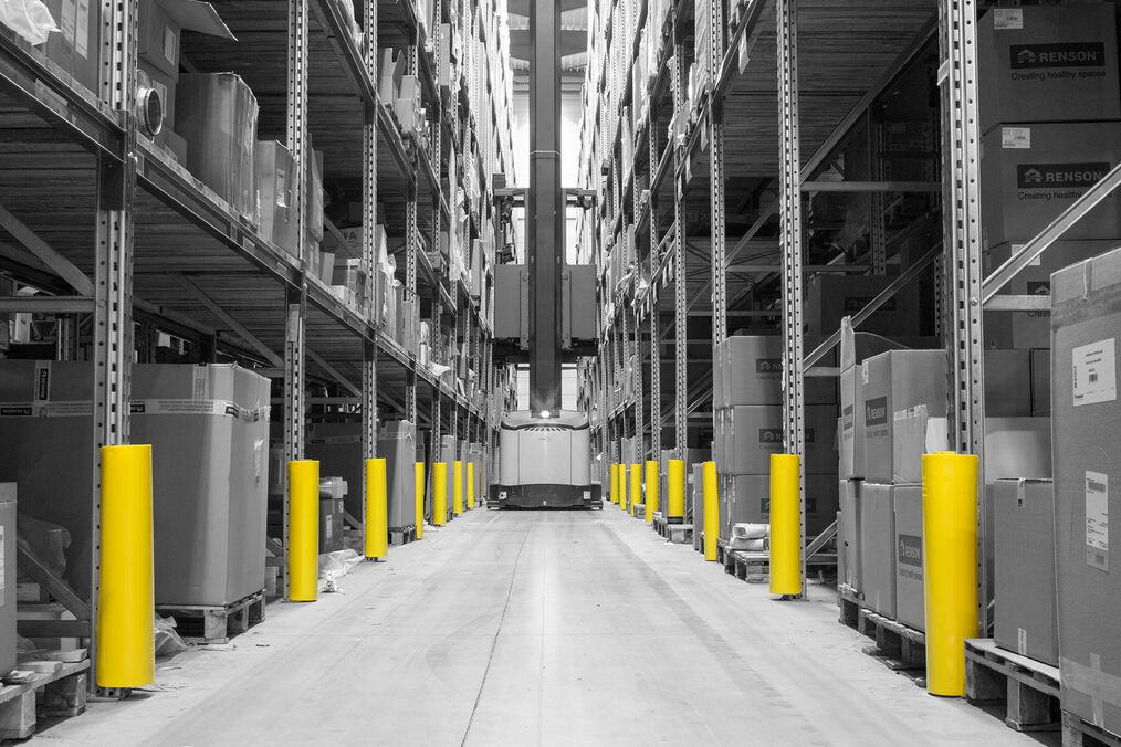Boplan FLEX IMPACT® RB Rackbull in ambiente industriale