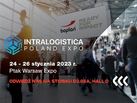 Zdjęcie udziału w wystawie Boplan na Intralogistica w Warszawa, Polska