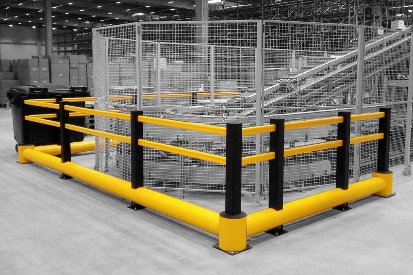 Boplan FLEX IMPACT® TB 260 PLUS in einer realen Umgebung - Rammschutzplanke