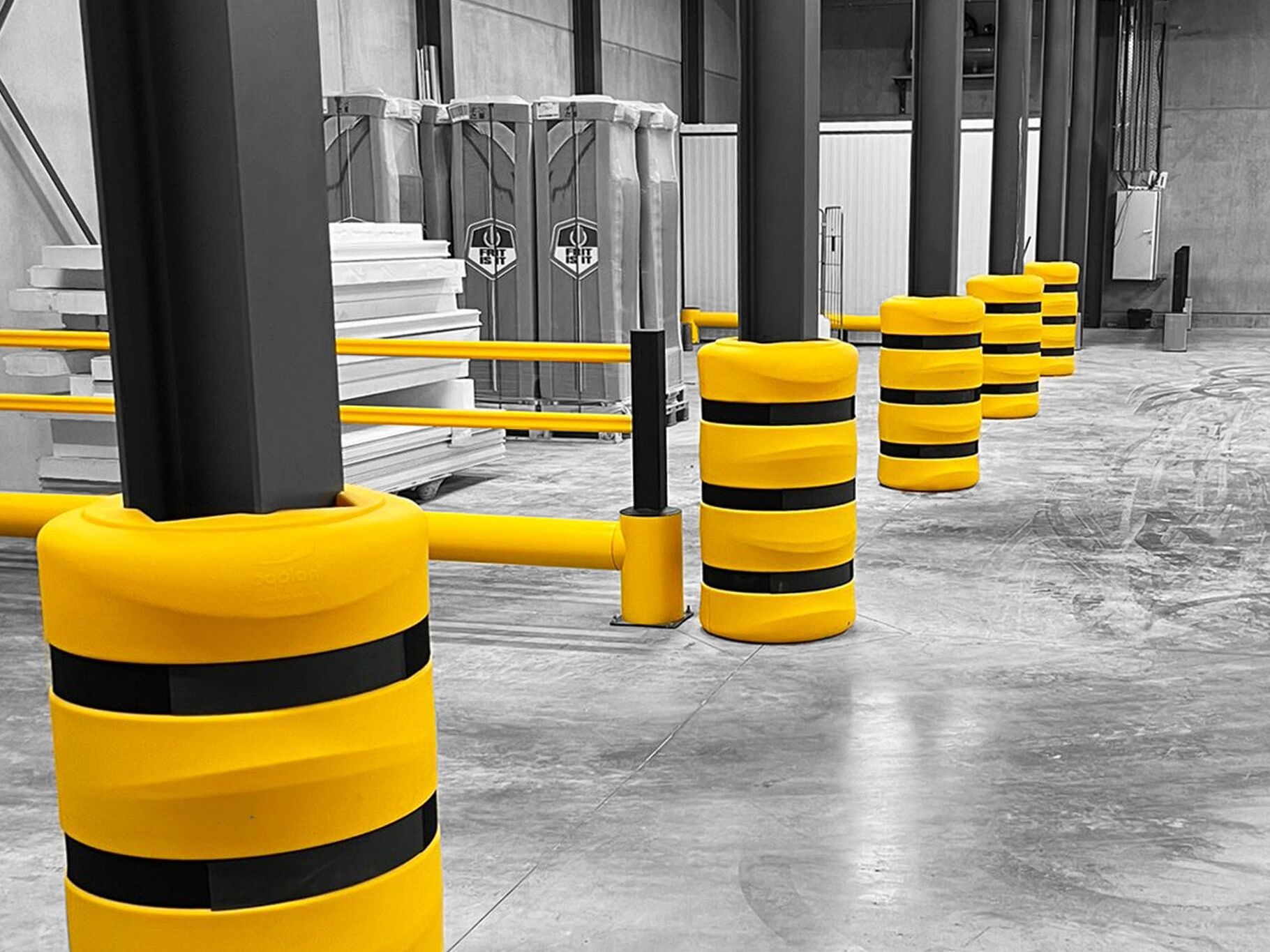 Boplan FLEX IMPACT® KP PROTECTOR comme solution de sécurité pour l'infrastructure de l'entreprise