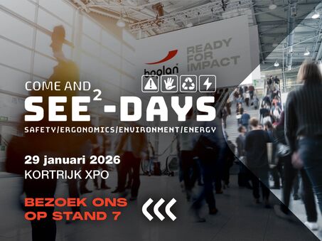 Foto van een deelname van Boplan aan de beurs See-Days in Kortrijk, België
