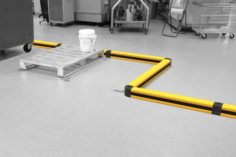Boplan FLEX IMPACT® FLIP 120M in een reële omgeving - Veiligheidsplinten