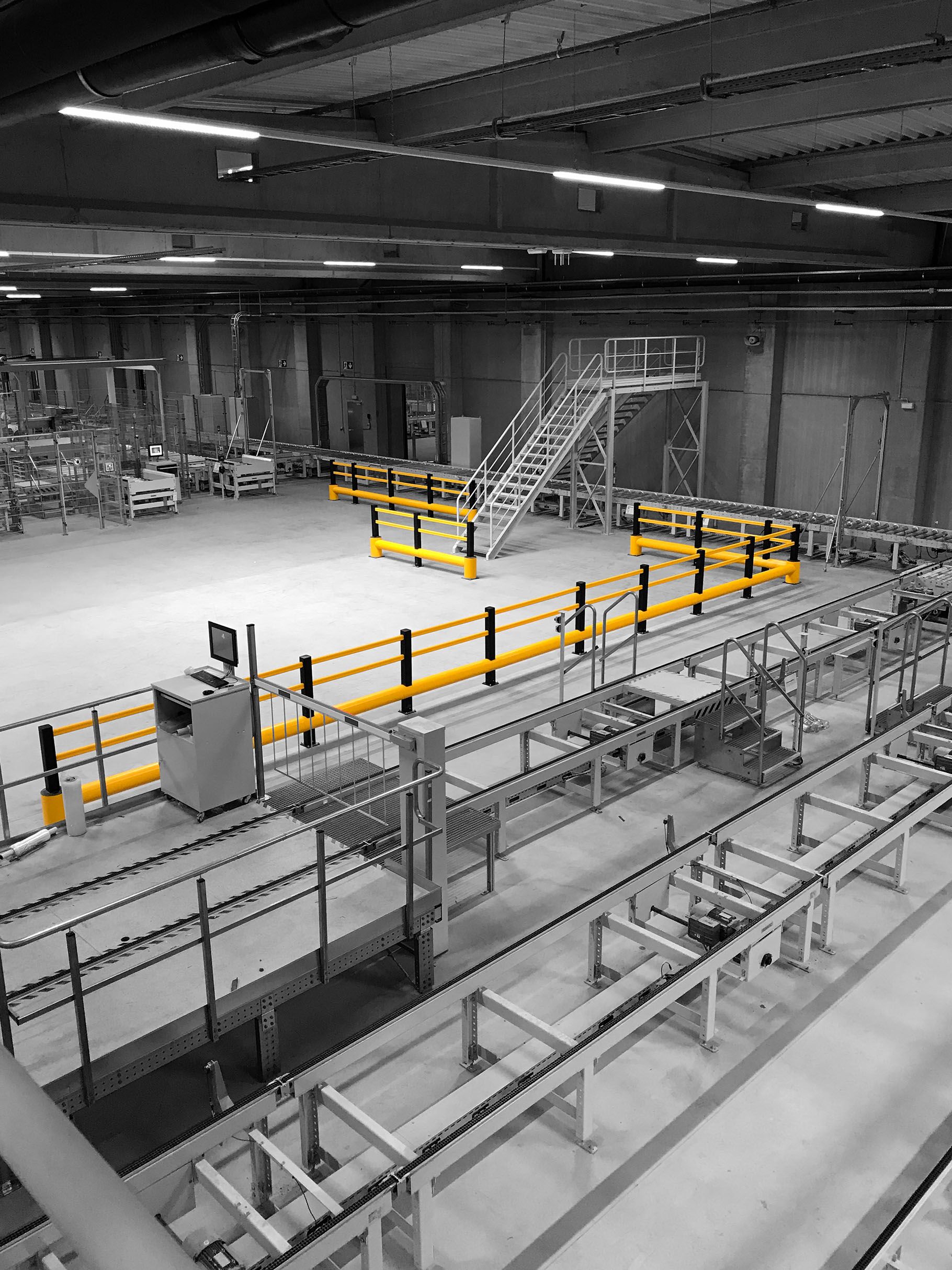 Boplan FLEX IMPACT® TB 400 Plus dans un environnement industriel