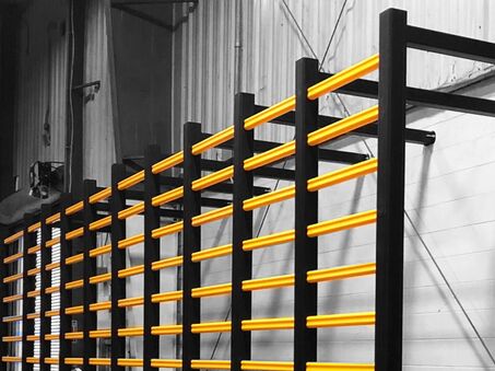 Boplan FLEX IMPACT® HT TUNNEL WALL FIX en un ambiente real - Barreras peatonales