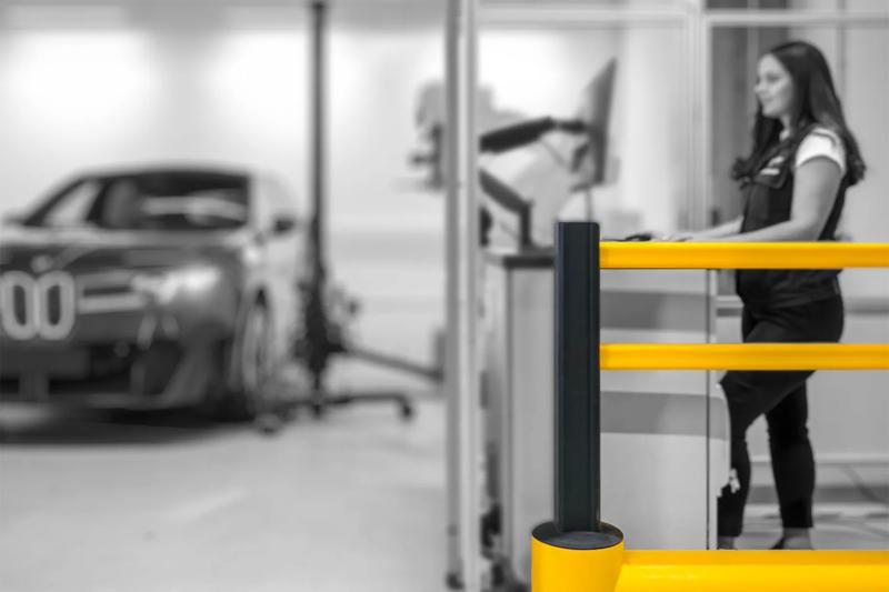 Boplan jaune TB 260 PLUS dans une installation BMW
