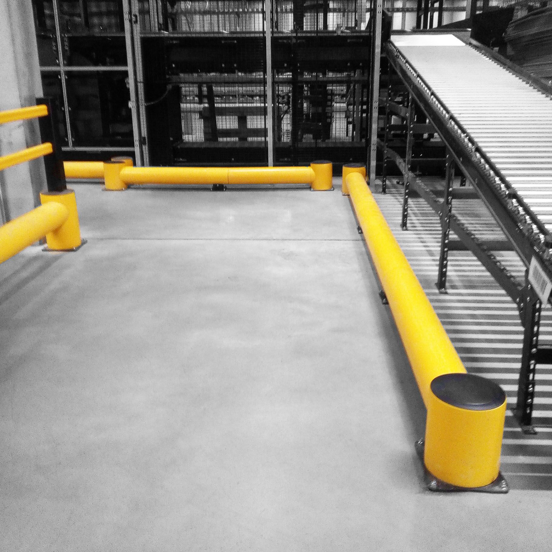 Boplan FLEX IMPACT® TB 260 in einer realen Umgebung - Rammschutzplanke