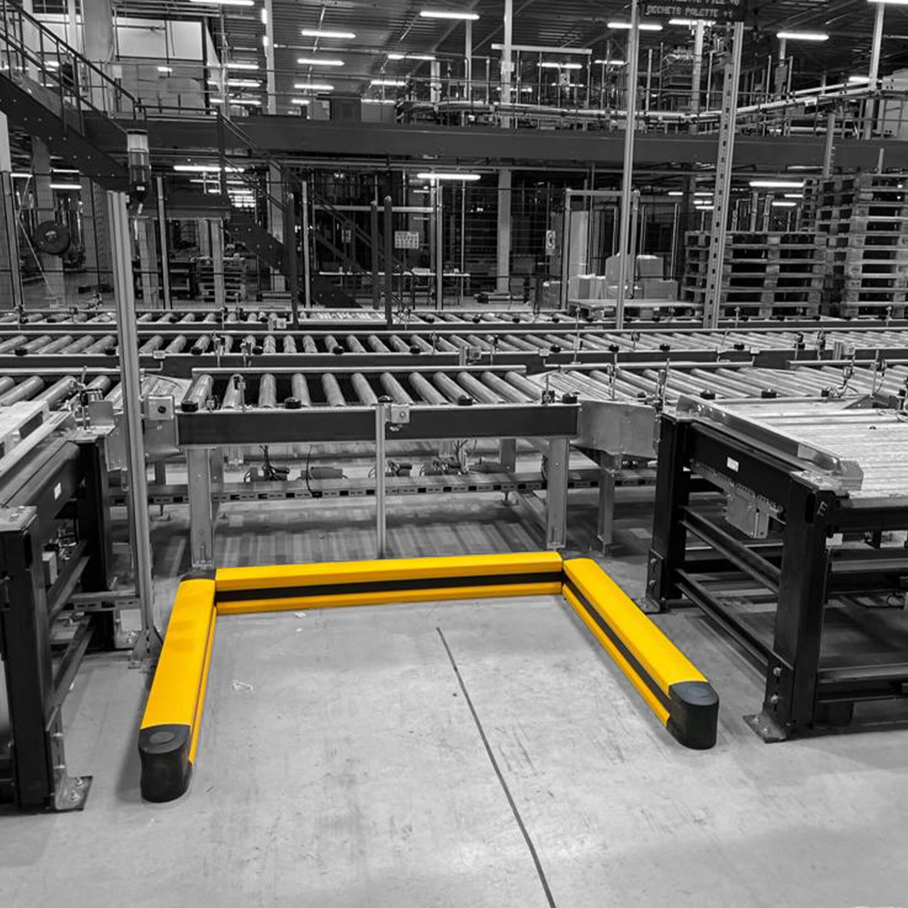 Boplan FLEX IMPACT® FLIP 180 dans un environnement industriel