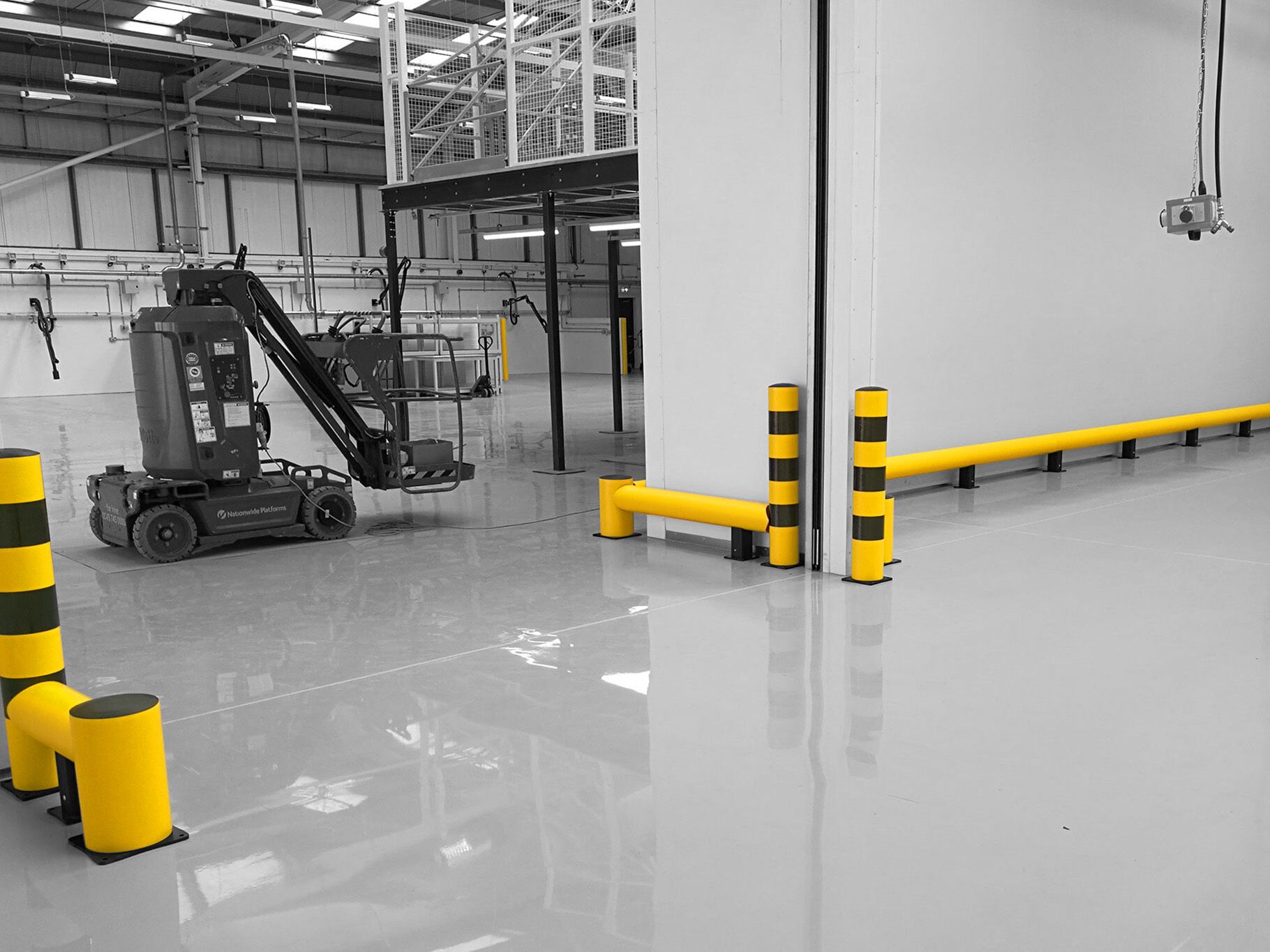 Boplan FLEX IMPACT® TB 400 et BO Impact dans un environnement industriel