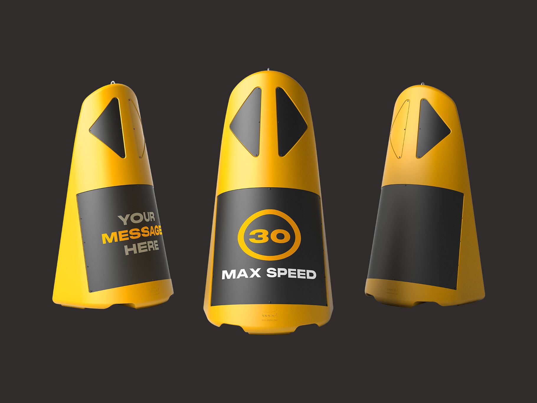Illustration d'un Boplan FLEX IMPACT® Safety Totem