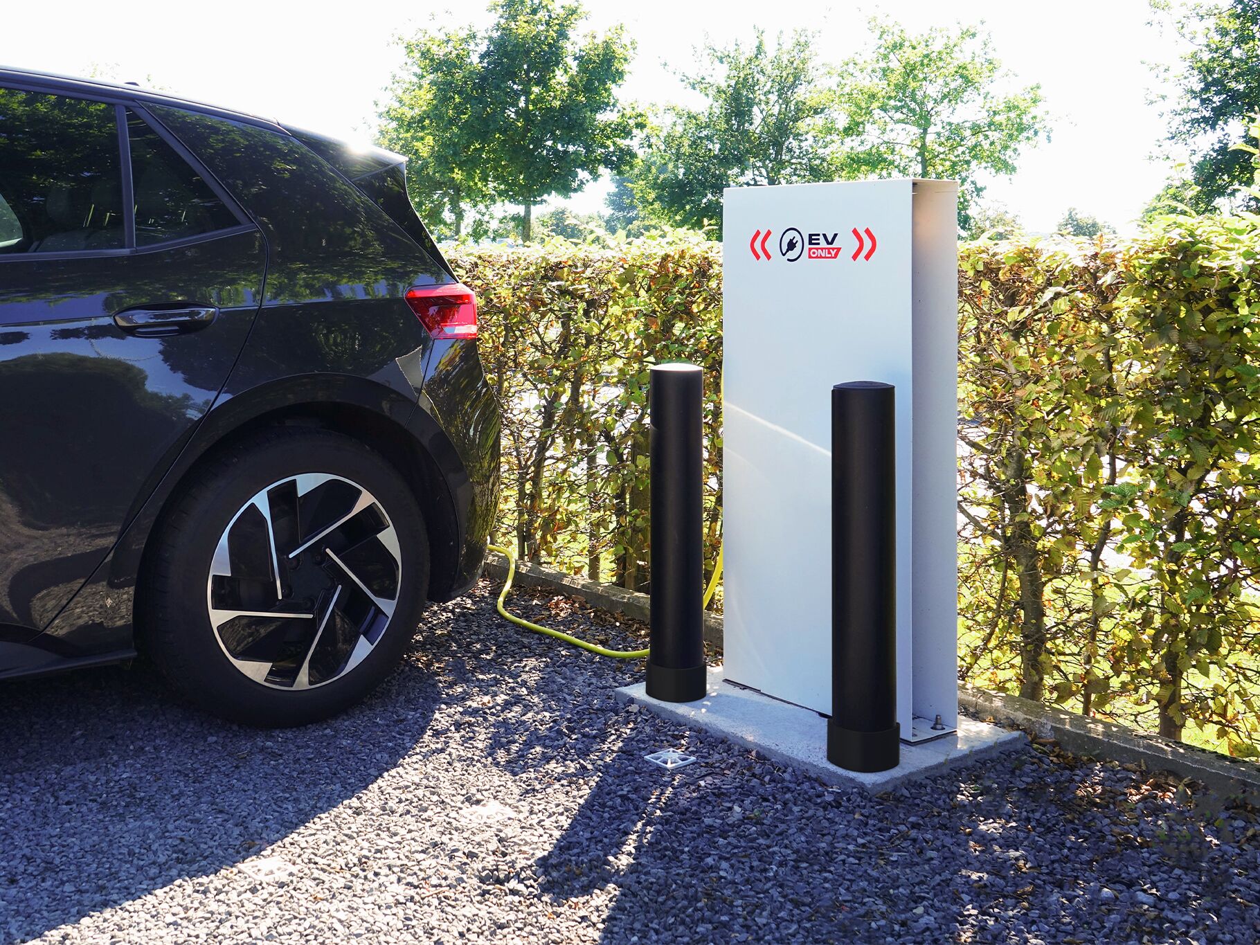 Boplan FLEX IMPACT® BO125L EV dans un parking