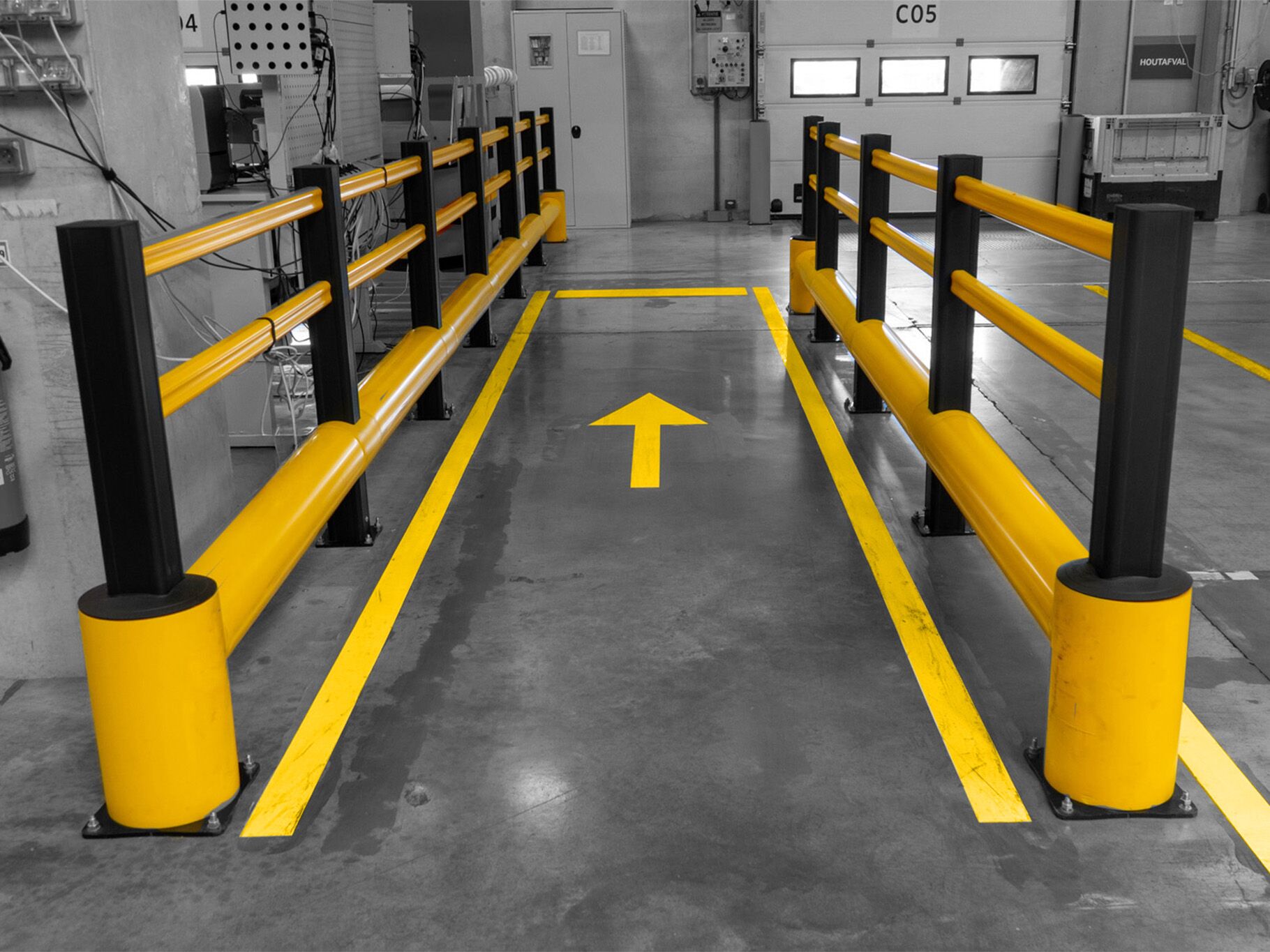 Boplan LINE PLAN, TB400 PLUS in an industrial environment