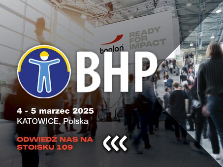 Zdjęcie udziału w wystawie Boplan na BHP Industrial safety & fire protection w Katowice, Polska
