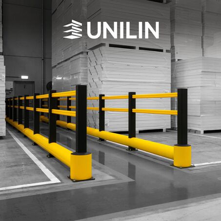 Yellow Boplan TB 260 PLUS in a Unilin facility