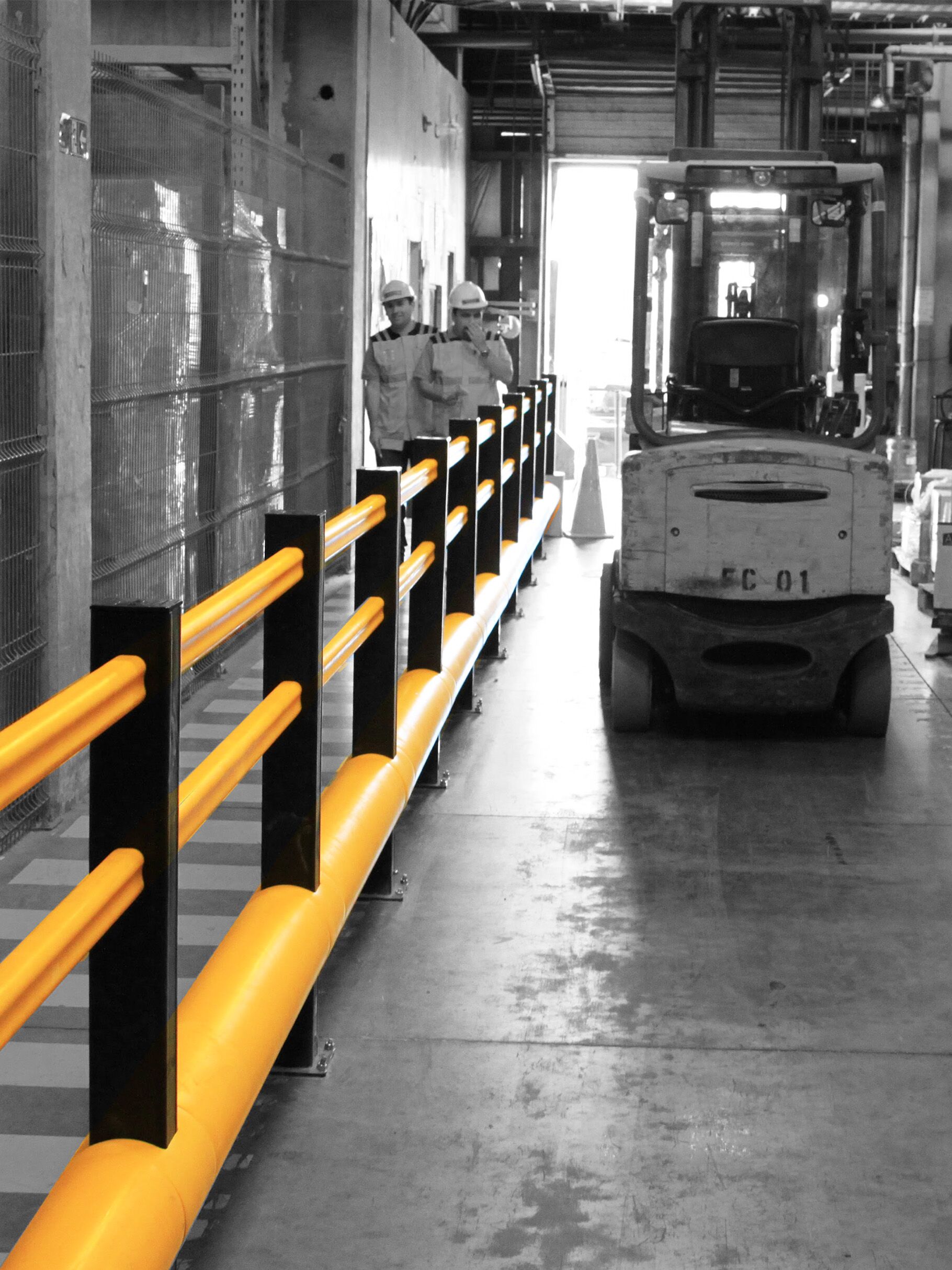 Boplan FLEX IMPACT® TB 400 Plus en un entorno industrial