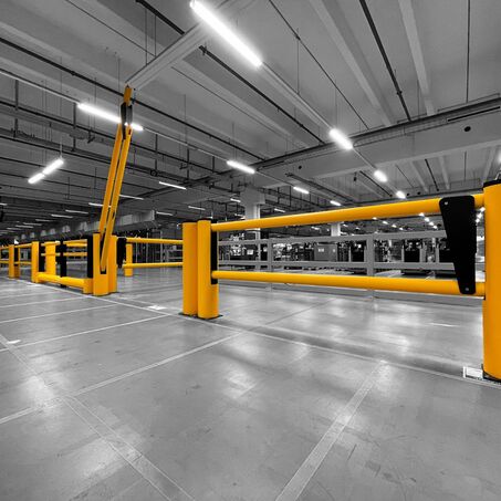 Boplan FLEX IMPACT® DOCK GATE FORCE in een reële omgeving - Veiligheidspoort