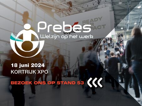 Foto van een deelname van Boplan aan de beurs Prenne 70 in Kortrijk, België
