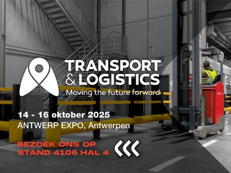 Foto van een deelname van Boplan aan de beurs Transport &amp; Logistics in Antwerpen, België
