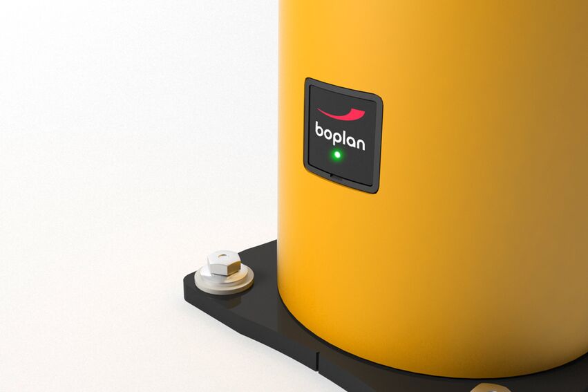 Boplan FLEX IMPACT® BO SMART in einer realen Umgebung - Rammschutzpoller