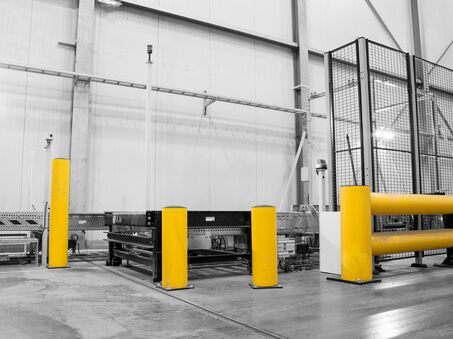 Boplan FLEX IMPACT® BO Impact et TB Super Double dans un environnement industriel