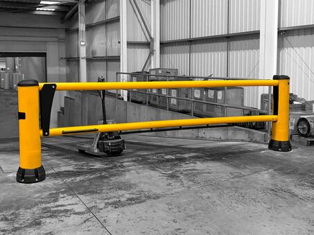 Boplan FLEX IMPACT® DG250F en un ambiente real - Puerta de seguridad