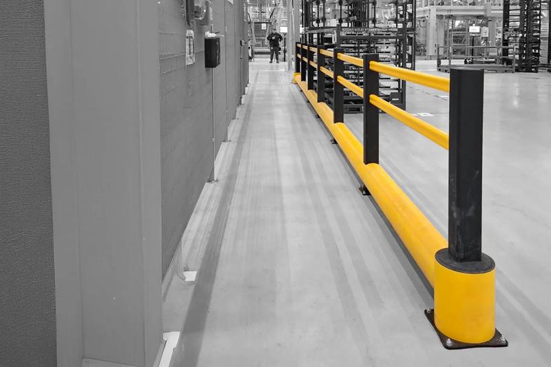 Boplan jaune TB 260 PLUS dans une installation BMW
