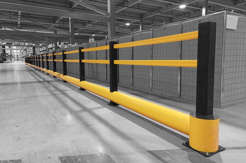 Boplan FLEX IMPACT® TB 260 PLUS in einer realen Umgebung - Rammschutzplanke