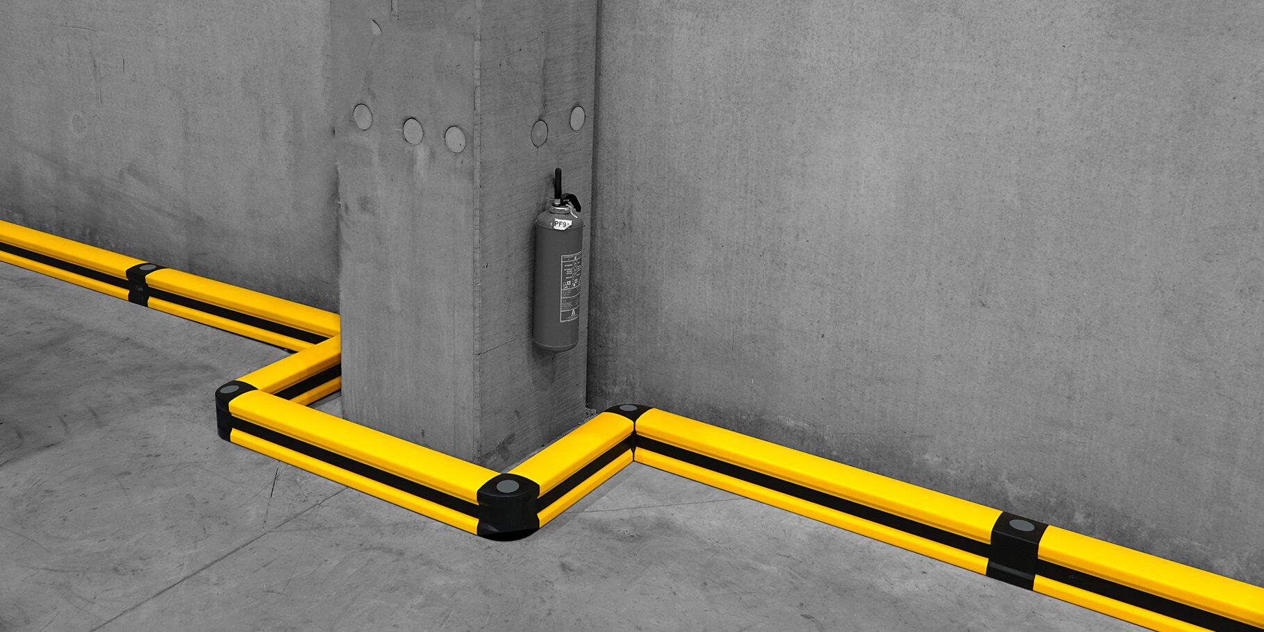 Boplan FLEX IMPACT® FLIP 120M in einer realen Umgebung - Bodenleisten