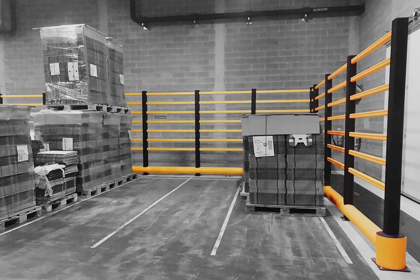 Boplan FLEX IMPACT® TB 260 GRILL in un contesto live - Barriera di sicurezza