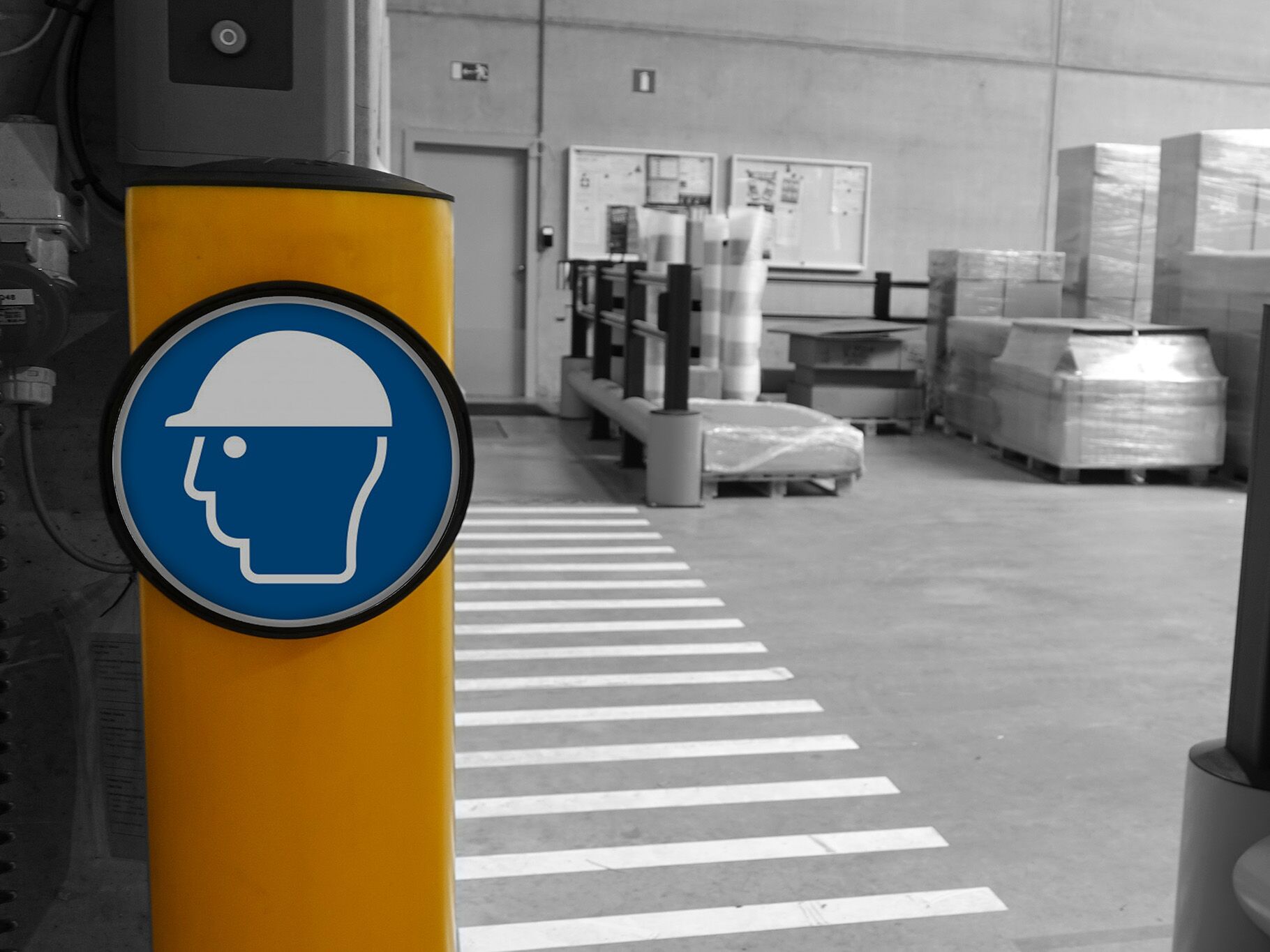 Boplan Signmark 200 dans un environnement industriel