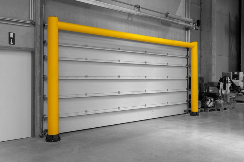 Boplan GP GOAL POST 250R giallo in uno stabilimento Above And Beyond
