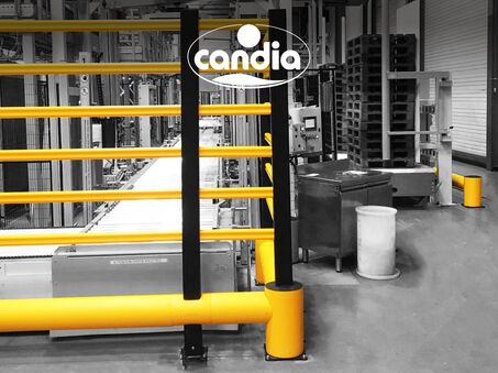 Żółty Boplan TB 400 GRILL w fabryce Candia