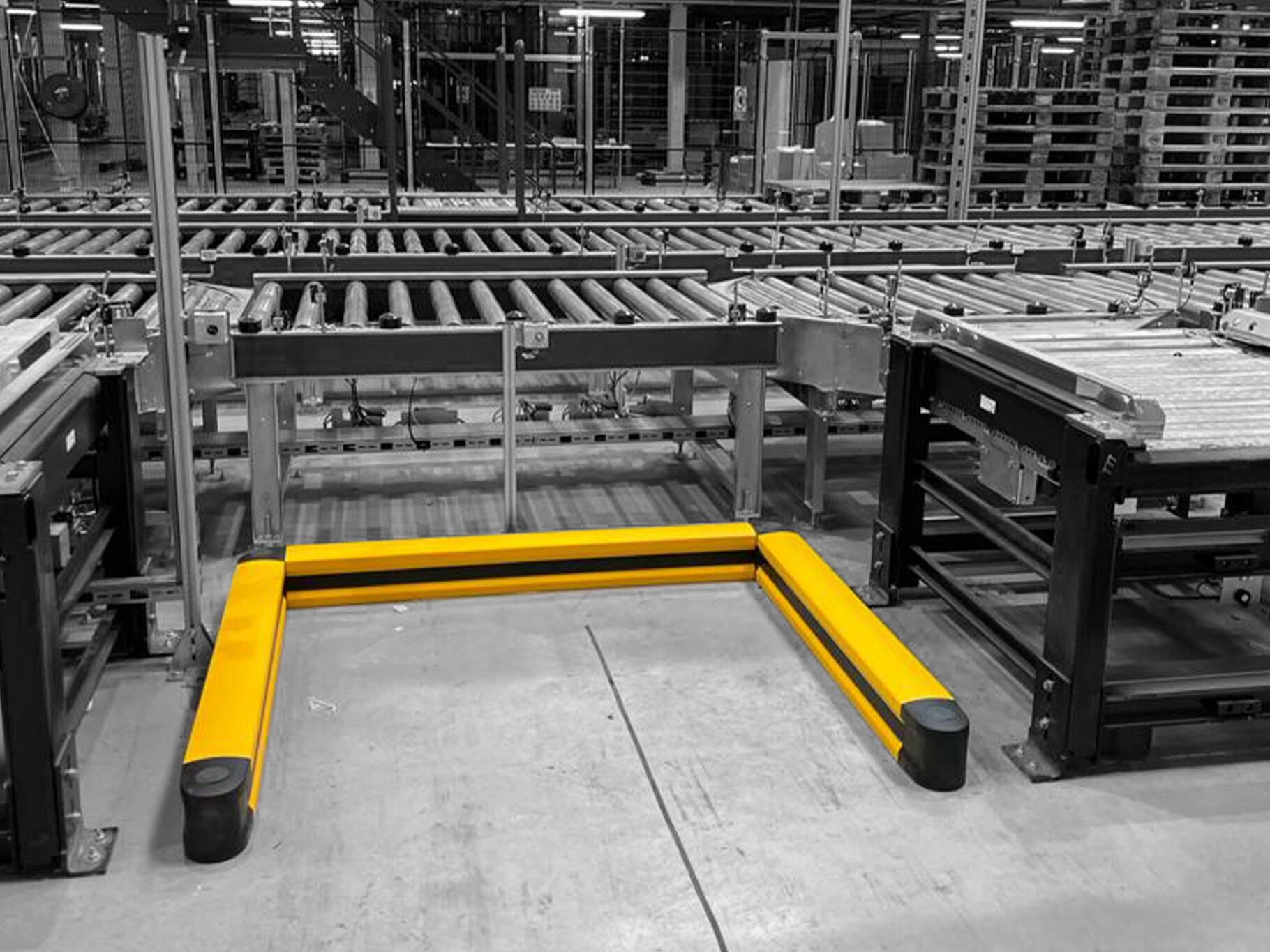 Boplan FLEX IMPACT® FLIP 180 dans un environnement industriel