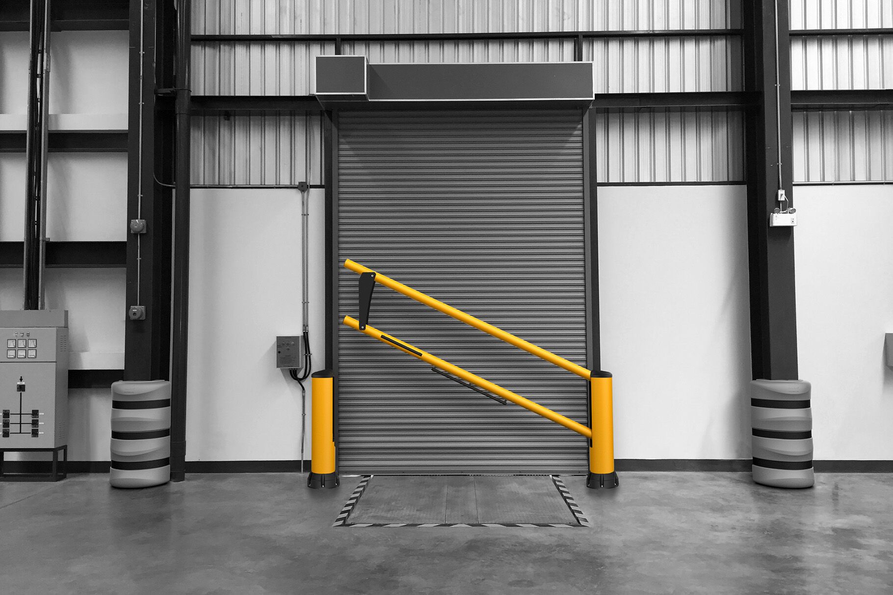 Boplan FLEX IMPACT® Dock Gate Force in ambiente industriale