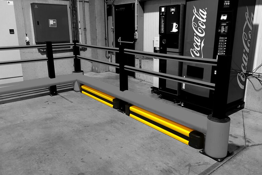 Boplan FLEX IMPACT® FLIP 180 en situation réelle - Plinthes
