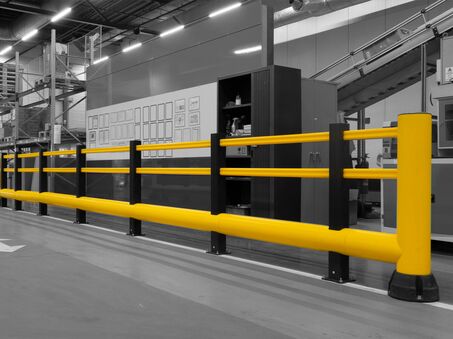 Boplan BO200F e TB 400 PLUS giallo in ambiente industriale
