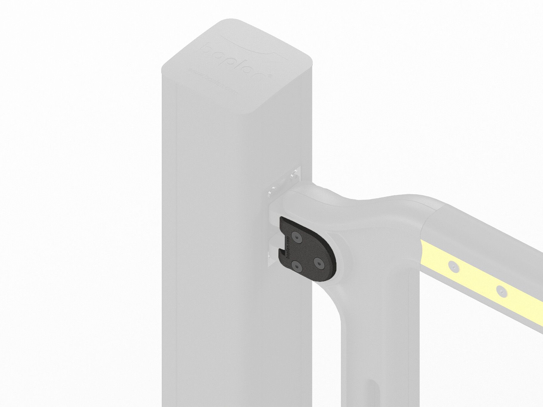 Boplan FLEX IMPACT® SG Swing Gate stop on a white background - Safety Gates